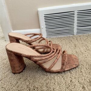 Nine West Cork Strappy Block Heels